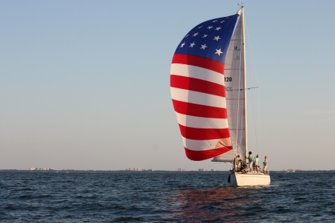 American sailboat